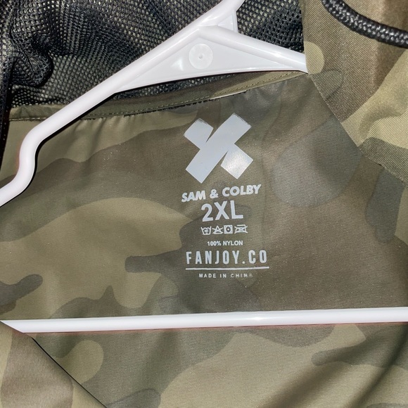 XPLR Green Camo Anorak Jacket - Picture 3 of 4